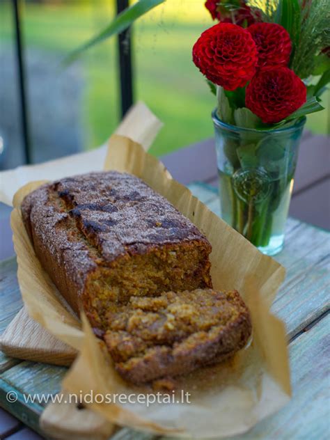 Veganiškas moliūgų keksas