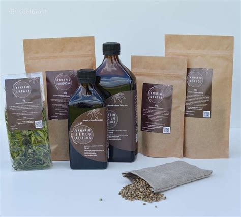 Kanapių augalas ir produktai