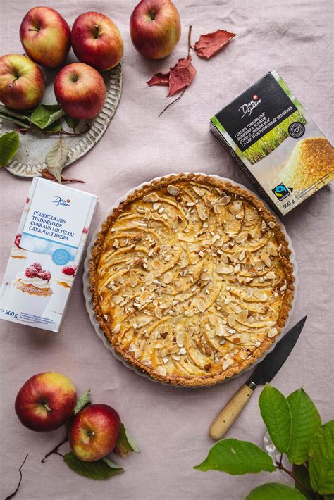 Normandiškas obuolių pyragas