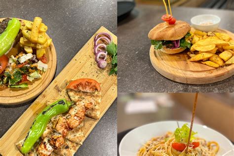 „Meze“ restorano eksterjeras Ogmios mieste
