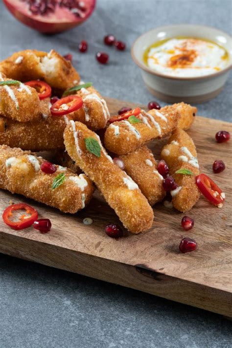 Traškios Halloumi sūrio lazdelės