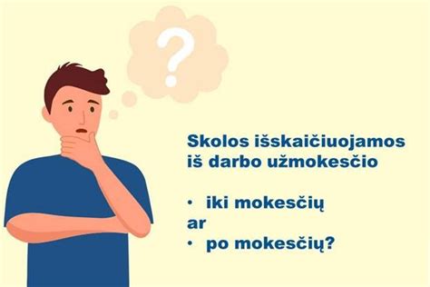 Mokesčių ir išskaitymų iš darbo užmokesčio schema