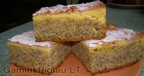 Paprastas aguoninis biskvitas su riešutais