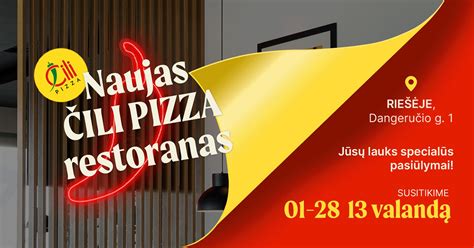 „Čili Pizza“ restorano interjero detalė