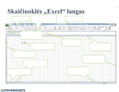 Excel lapo fono nustatymų langas