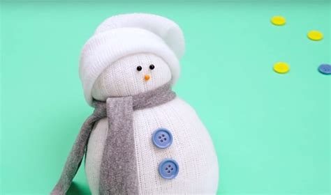 sniego senis iš kojinės