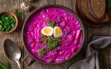 Šaltibarščių ingredientų maistinė vertė