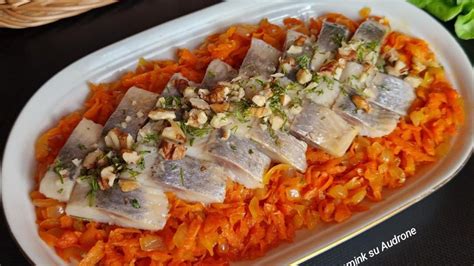 Silkė su daržovėmis ir graikiniais riešutais