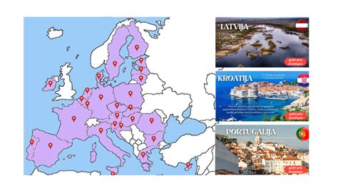Tarpvalstybinių e. receptų sąveikos žemėlapis ES