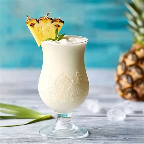 Žmonės atsipalaiduoja paplūdimyje su Pina Colada kokteiliais