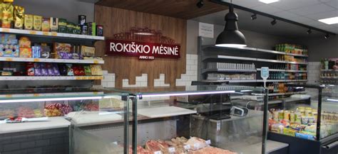 Žemėlapis su „Lašų duonos“ parduotuvių lokacijomis Rokiškio rajone