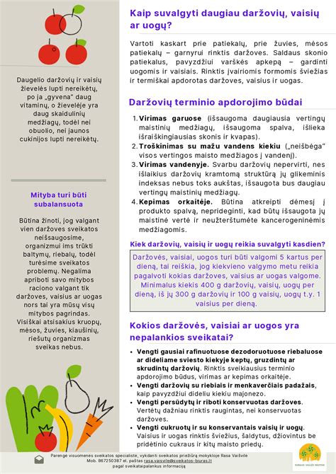 Daržovių nauda organizmui