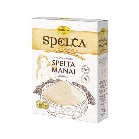 Lėkštė speltos manų košės