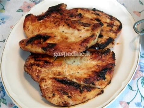 vištienos kepimas ant grotelių