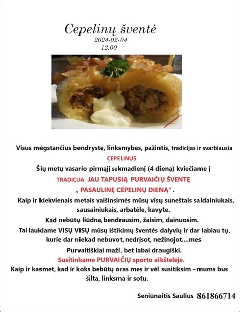 Cepelinų įdarų įvairovės schema
