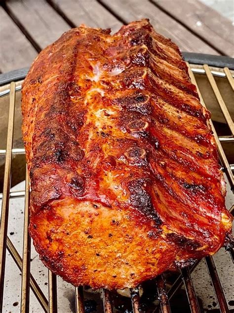Avienos nugarinė Kamado kepsninėje