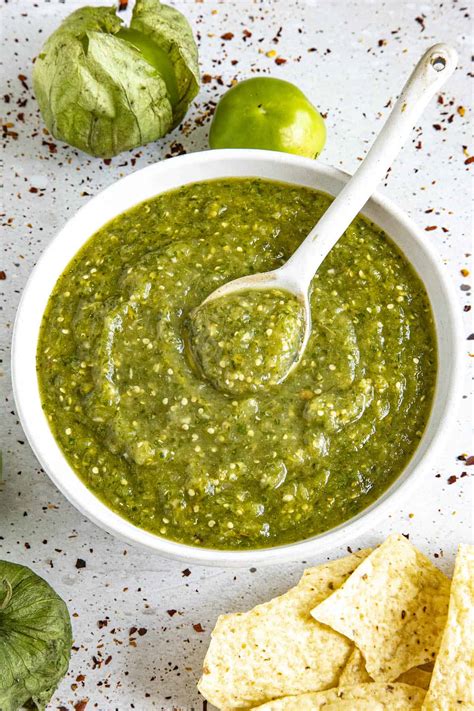 Salsa Verde ingredientai