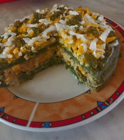 Žuvies tortas su tunu ir daržovėmis