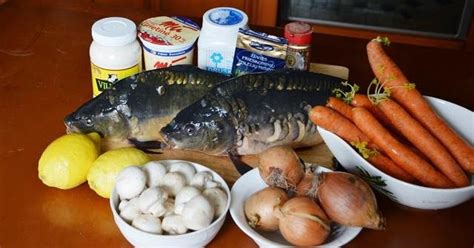 Šviežio karpio paruošimas marinavimui