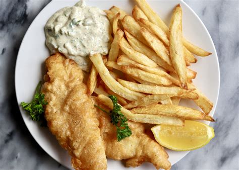 Fish and Chips patiekalas