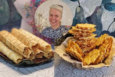 Senovinė vaflinė ir močiutės vaflių kepimas