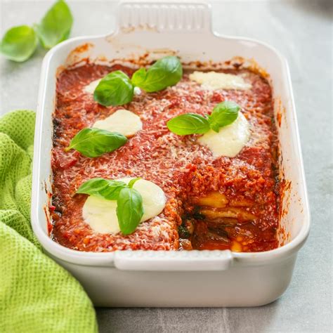 Parmigiana di melanzane sluoksniai