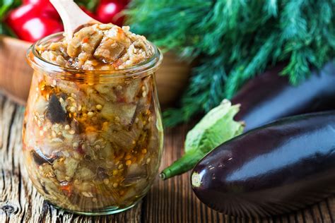 Baklažanų konservavimas žiemai