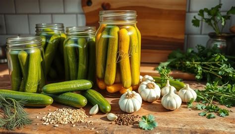 Įvairūs prieskoniai agurkų konservavimui