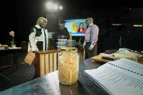 Spektaklis „Fermentacija“ scena
