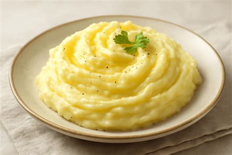 Bulvių košė su šviežiais žalumynais
