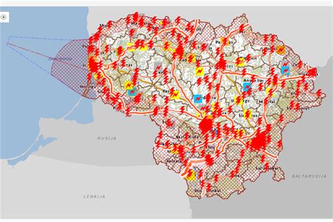 Prekybos tinklų plėtros žemėlapis