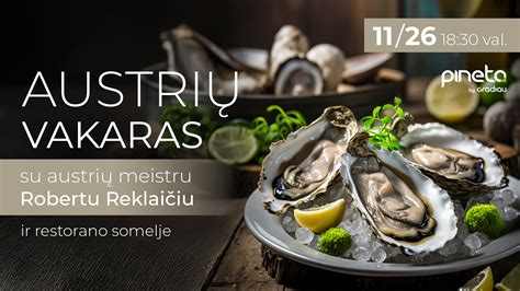 Austrių ir ančiuvių padažų pavyzdys
