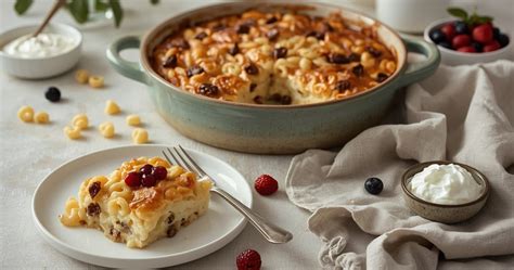 Varškės apkepo su makaronais ingredientai