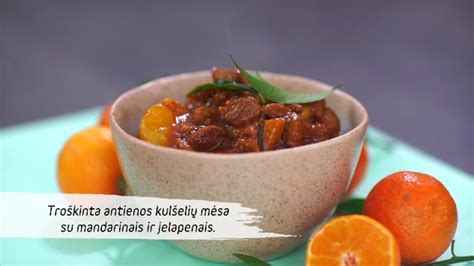 Troškinta mėsa su svarainiais