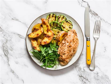 vištienos krūtinėlės ant grilio su citrinos griežinėliais