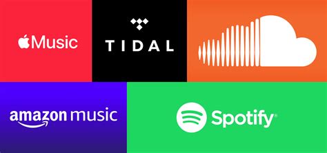 Streaming platformų ikonos