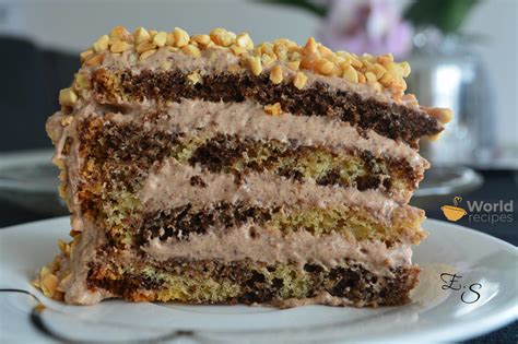 Burokėlių tortas su grietinėlės kremu