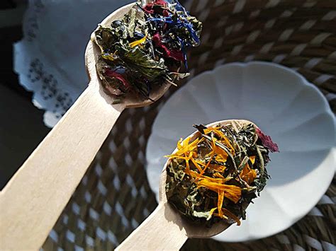 Įvairios žolelių arbatos