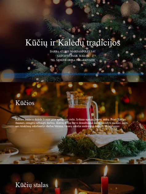 Kalėdų ir Kūčių patiekalų skirtumai