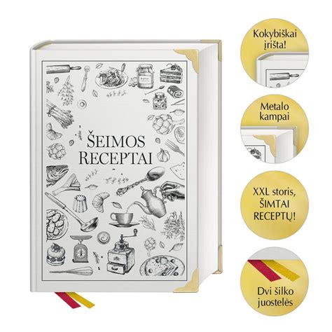 Šeimos rankraštinė receptų knyga