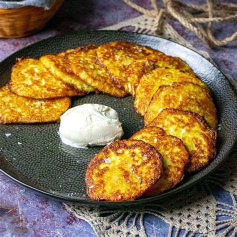 Traditional Lithuanian Tušonkė with potatoes and carrots