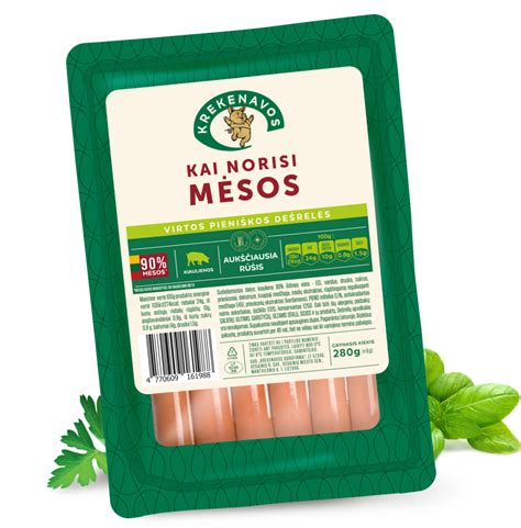 „Krekenavos“ apdovanojimus pelnę mėsos gaminiai