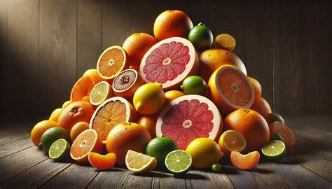 Švieži citrusiniai vaisiai ir uogos Sangrijai
