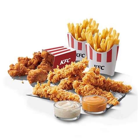 KFC dienos pietų patiekalų rinkinys