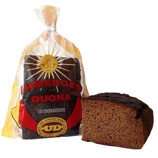 Duonos asortimentas parduotuvėje