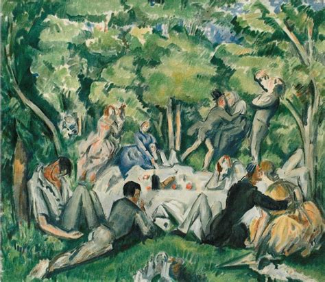 Eduardo Manė paveikslas „Pusryčiai ant žolės“