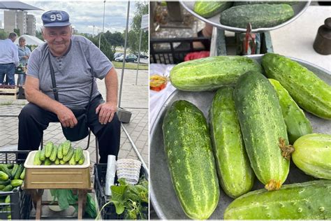 Marinuotų agurkų produktai ūkininkų turguje