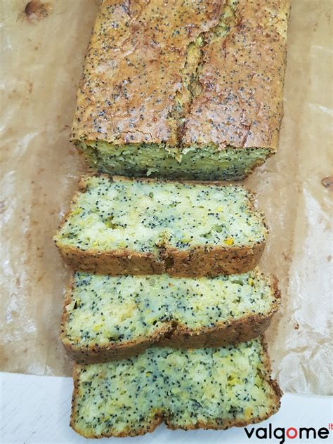 citrininis pyragas su aguonomis