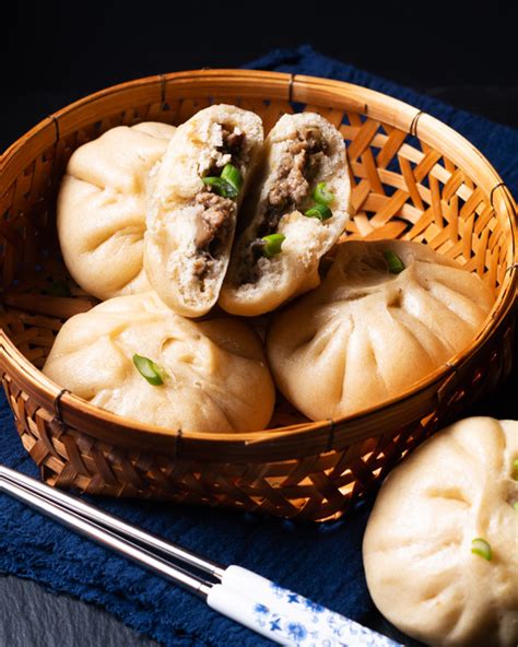 Bambukinis garpuodis su Mantou ar Baozi