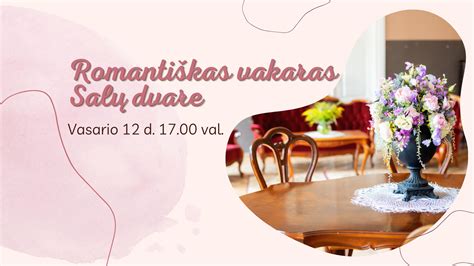 Romantiškas vakaras dvaro aplinkoje